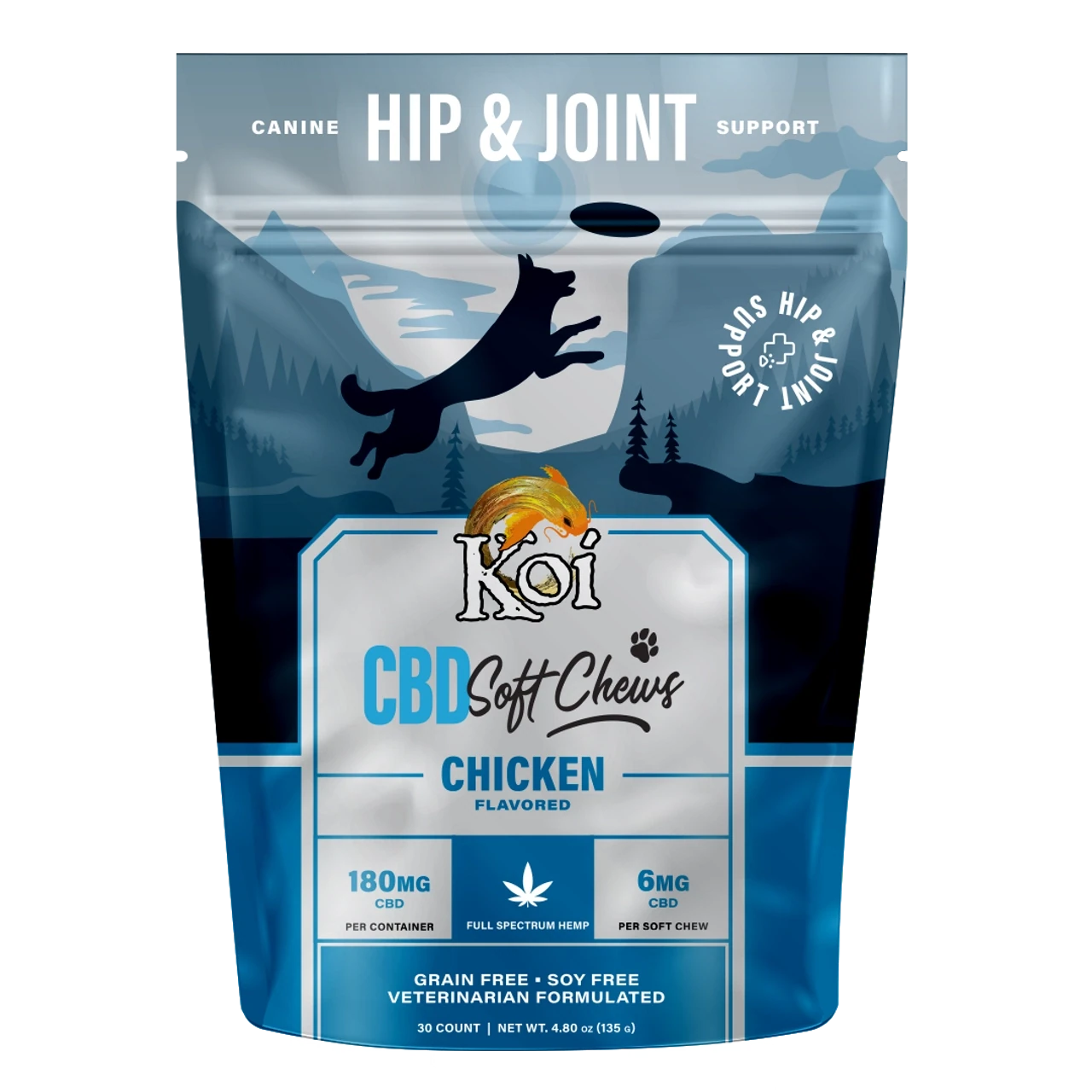 Koi | Soft Chews for dogs - Hip & Joint - Chicken