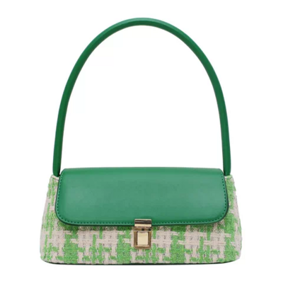 Sac porté épaule houndstooth
