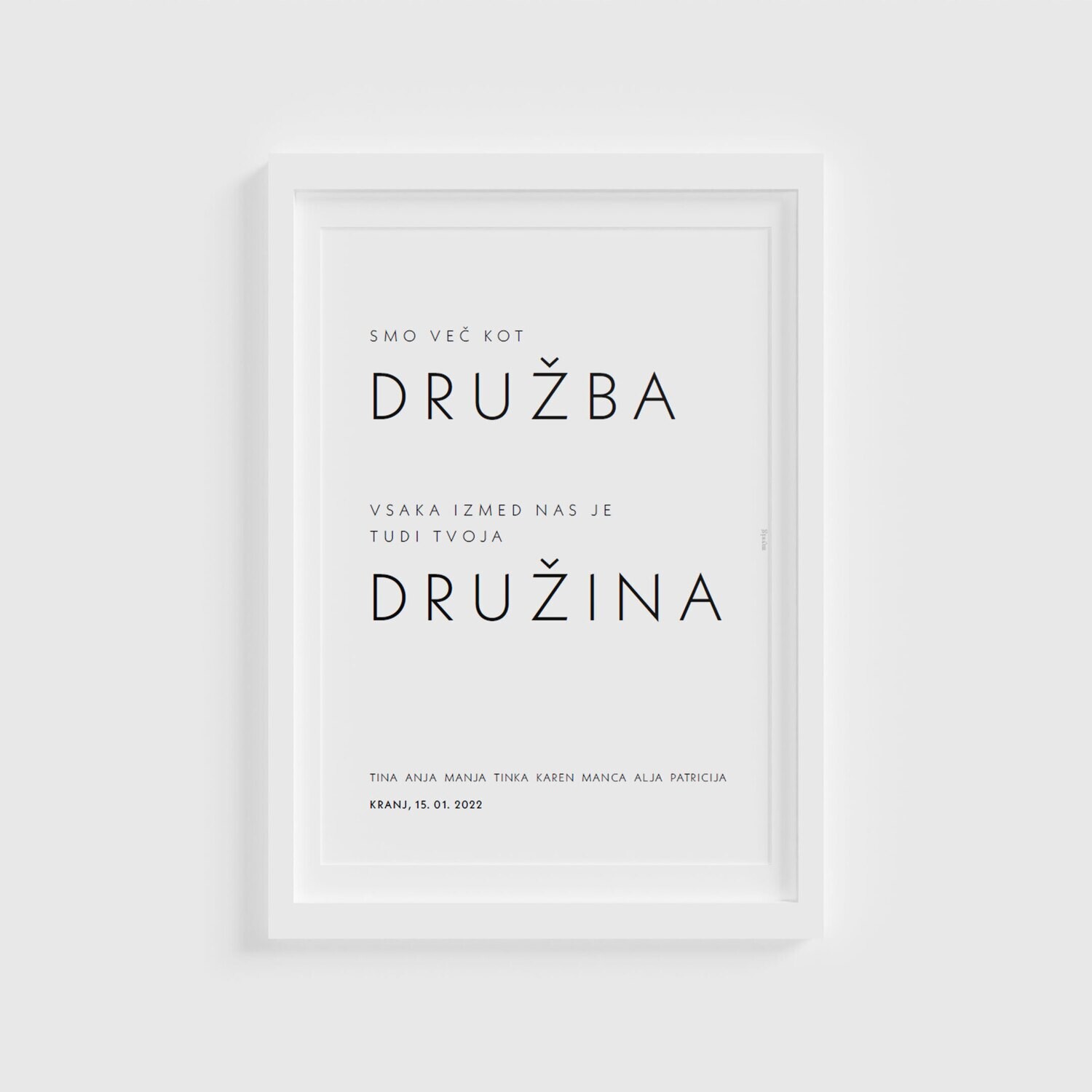 PAKET / BABY SHOWER MINIMALISTIČEN
