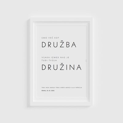 PAKET / BABY SHOWER MINIMALISTIČEN