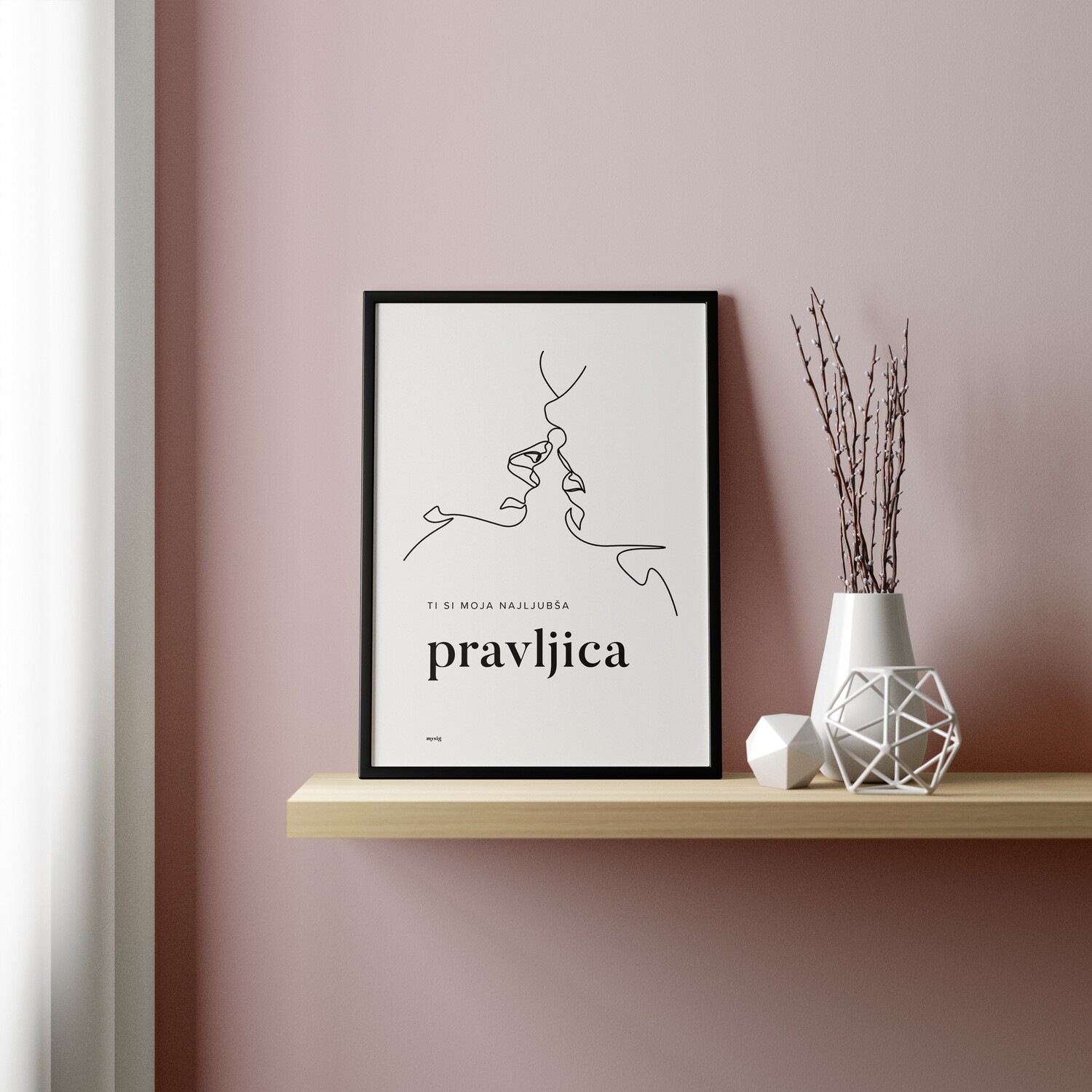 GRAFIKA / LJUBEZENSKI CITAT PRAVLJICA