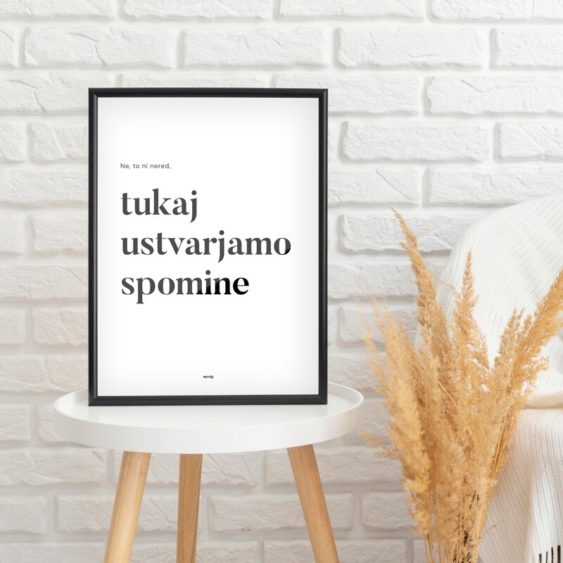 GRAFIKA / ZA DOM CITAT SPOMINI