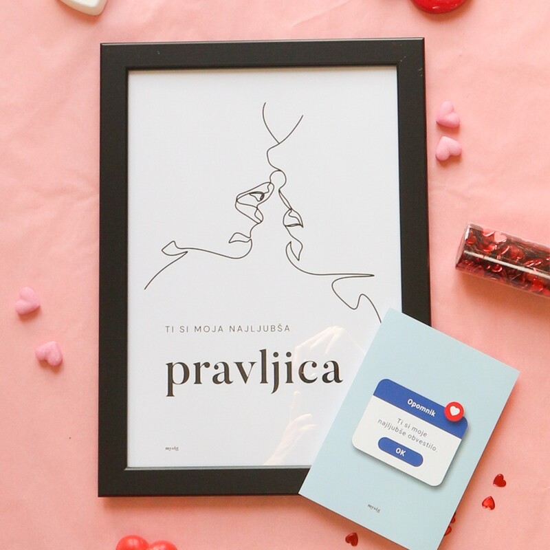 GRAFIKA / LJUBEZENSKI CITAT PRAVLJICA