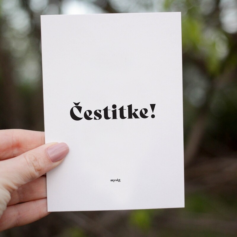 KARTICA / ČESTITKE
