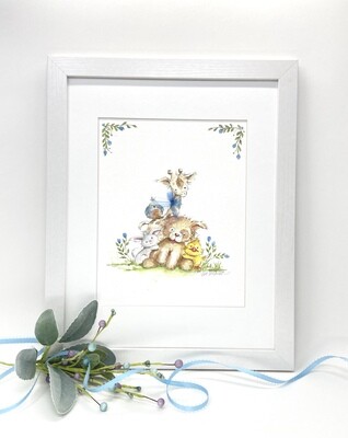NURSERY ART, BABY CLOTHING &amp; PILLOWS