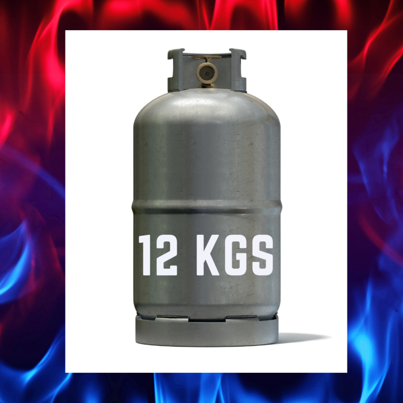 Delivered small
cylinder 12Kgs