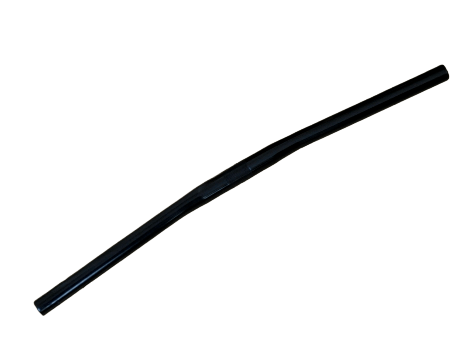 Flatbar Lenker, 580 mm - schwarz (glänzend)