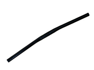 Flatbar Lenker, 580 mm - schwarz (glänzend)