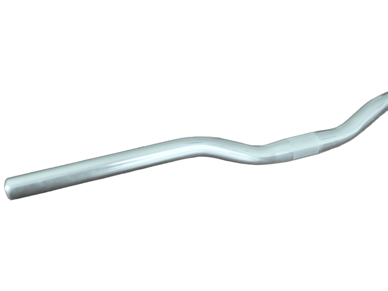 Riser Bar, 610 mm - silber (poliert)