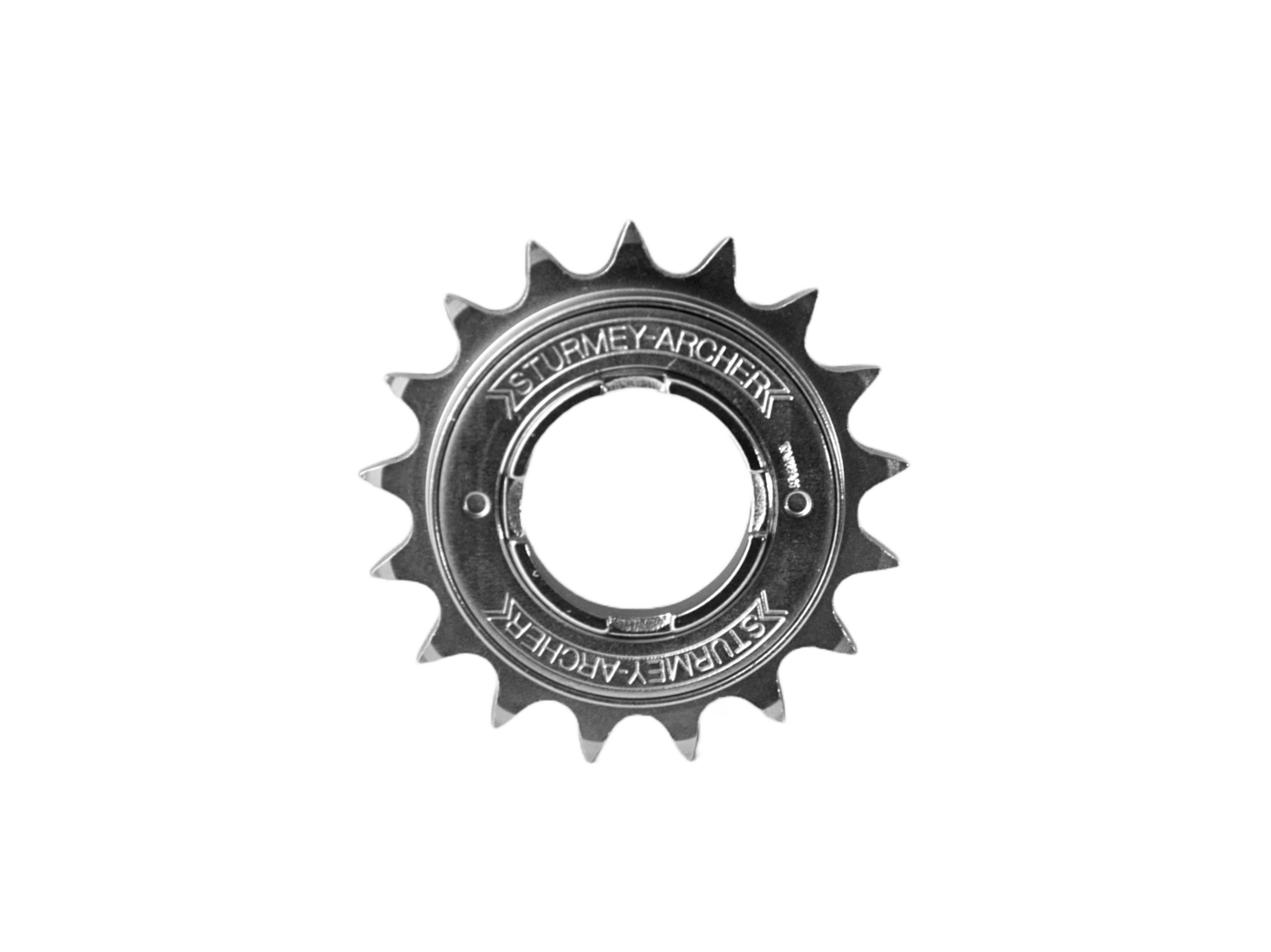 Sturmey Archer Freilaufritzel 17Z - silber