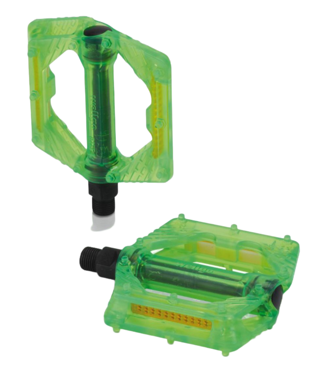 XLC PD-M16 Pedale - grün transparent