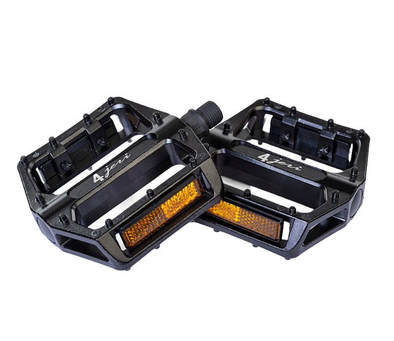 4-Jeri Pro-Style Platform Pedale - schwarz