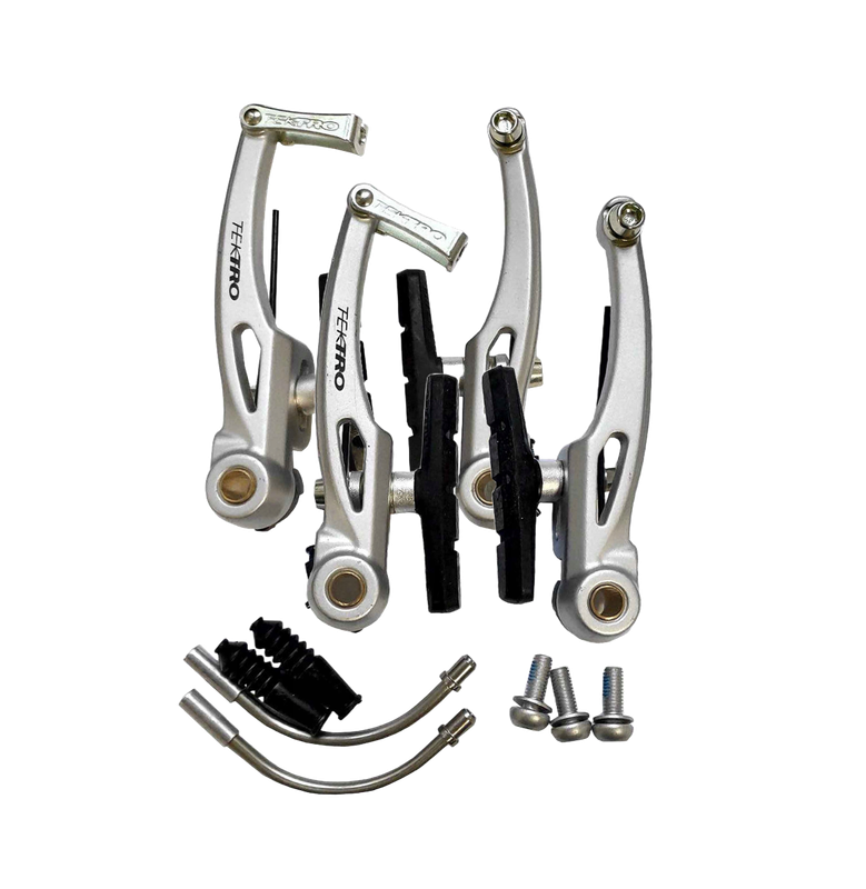 Tektro 855AL V-Brakes Bremsenset - silber Tektro 855AL V-Brakes Bremsenset - silber