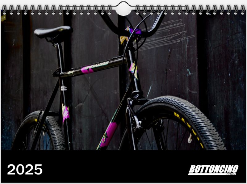 Bottoncino Bicycles Kalender 2025