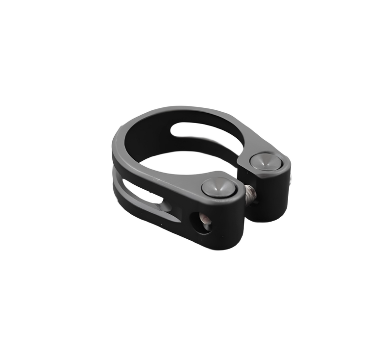 Sattelklemme CNC 31,8 mm - schwarz