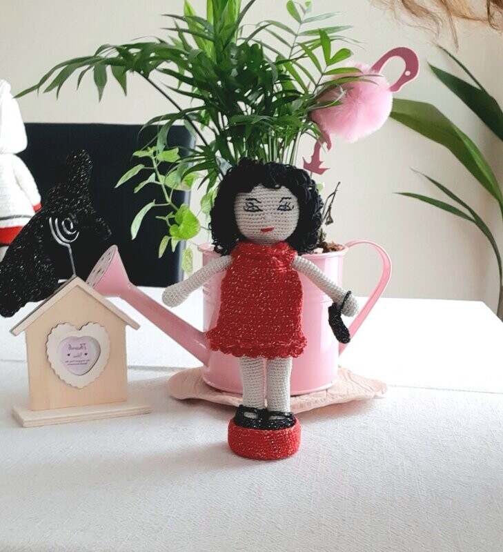 Poupée Valentine et sa tenue chic