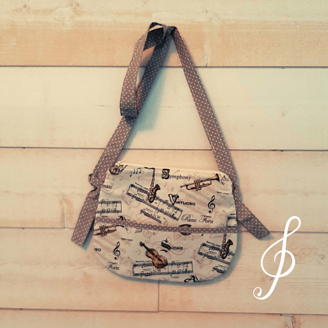 Sac Nomade music - beige