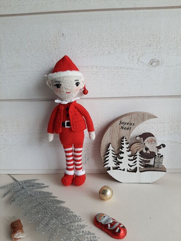 Lutin de noël rouge: Grelot