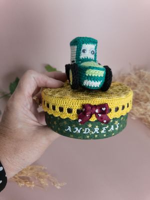 Tracteur Andreas et sa boîte