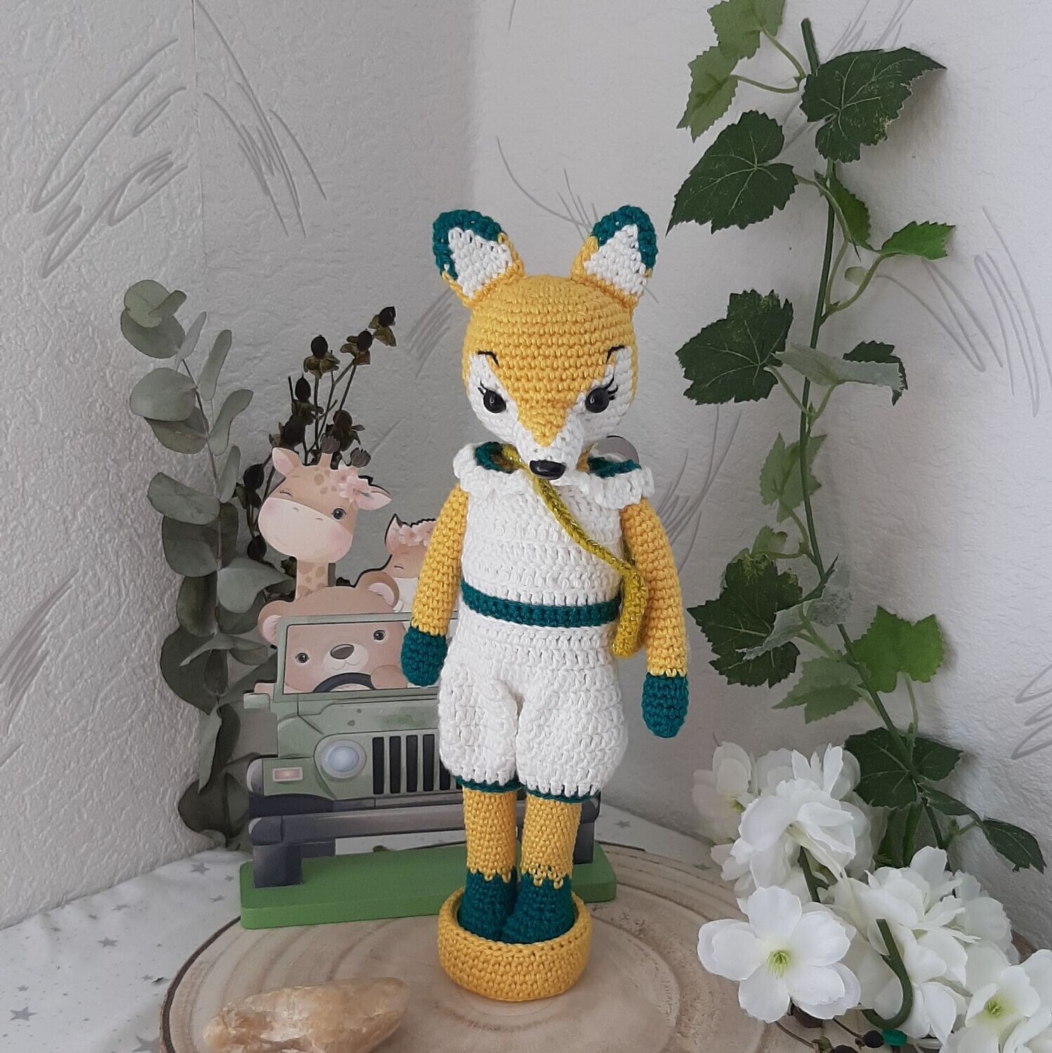 Renard en barboteuse: Helios (Jaune) Renard en barboteuse: Helios (Jaune)