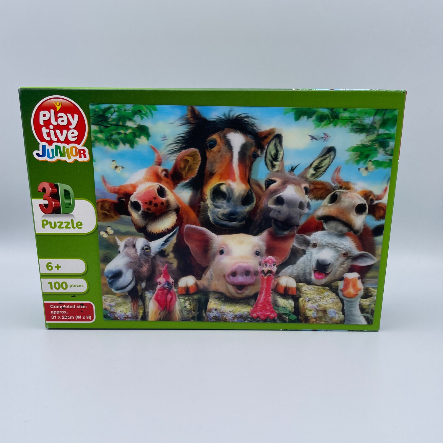 Puzzle 100p 3D Playtive junior