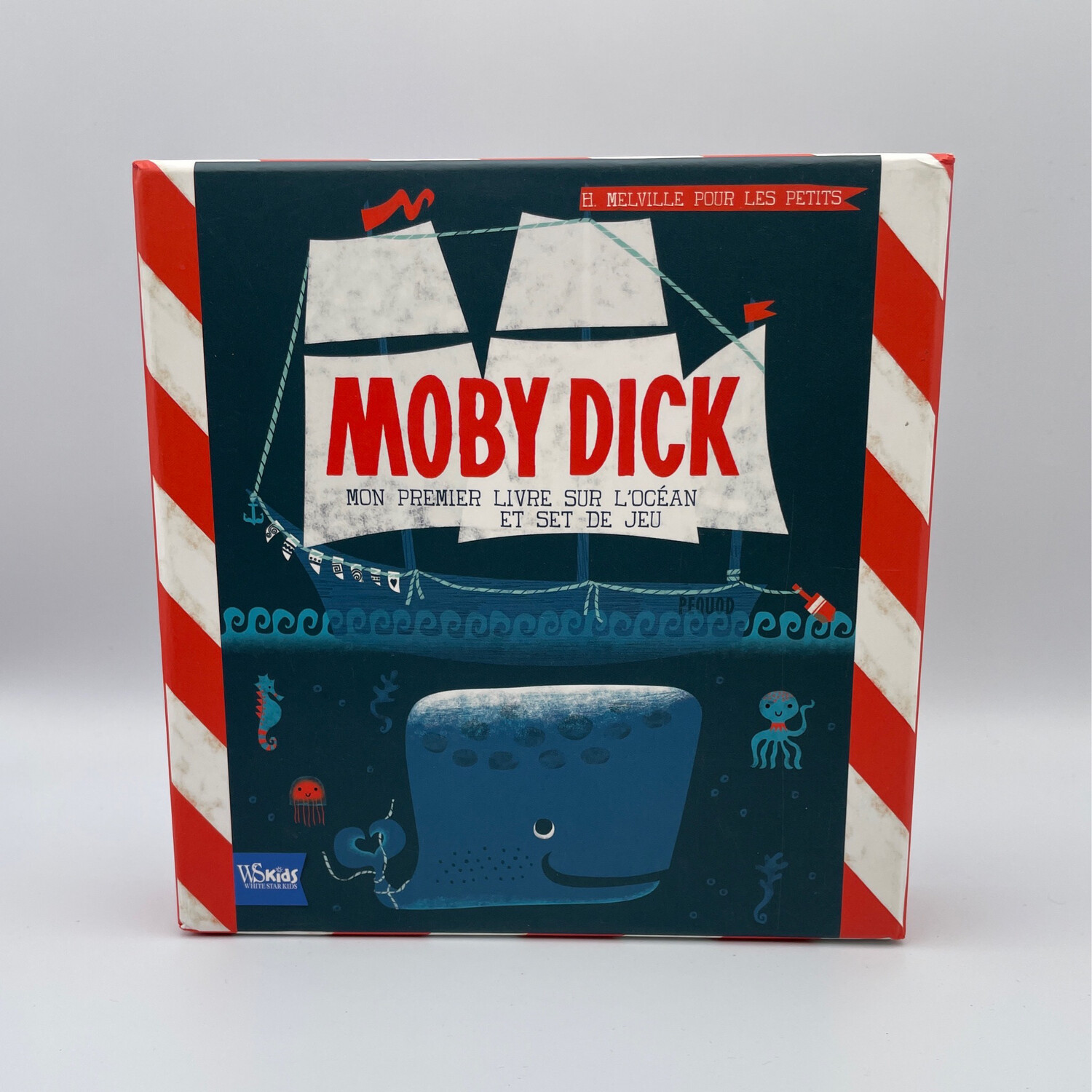 Moby Dick livre et set de jeu de White star kids
