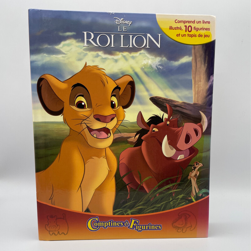 Livre figurines Roi Lion