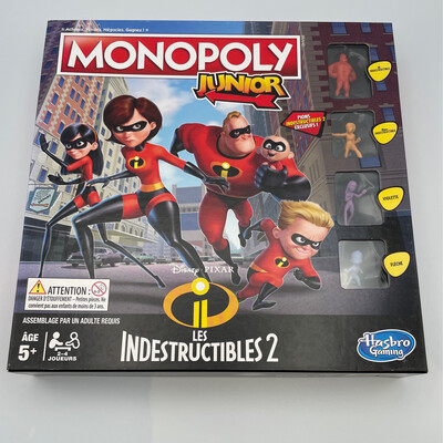 Monopoly junior Les Indestructible 2 Hasbro