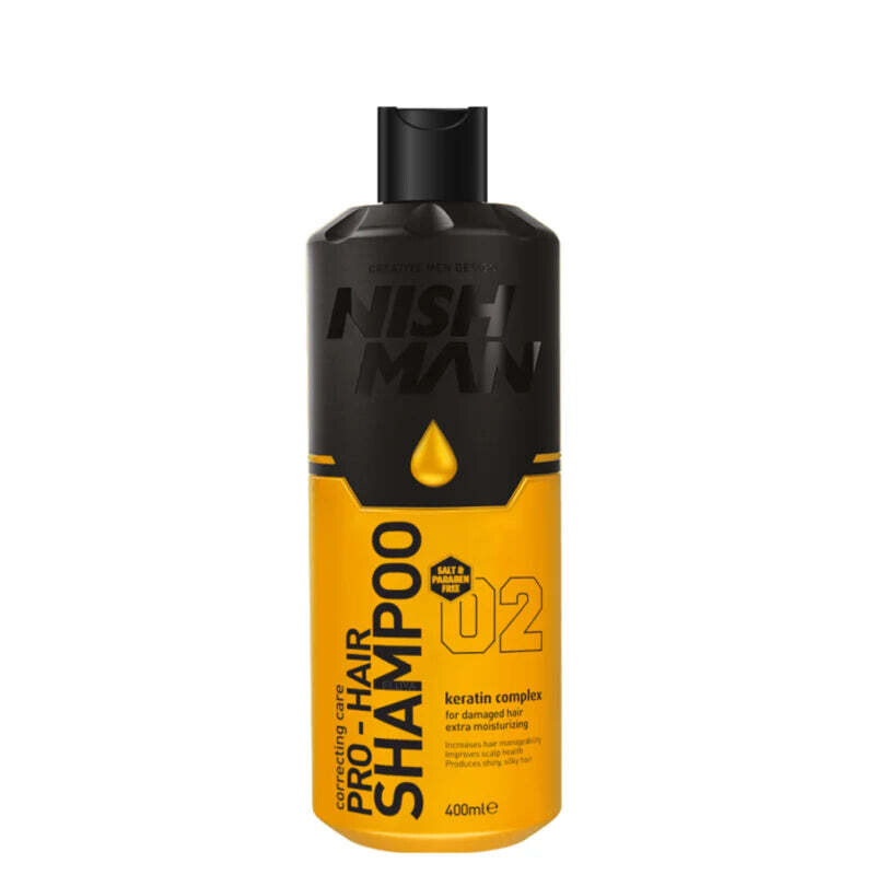 Nishman Pro-Hair Keratin Shampoo 02 400ml