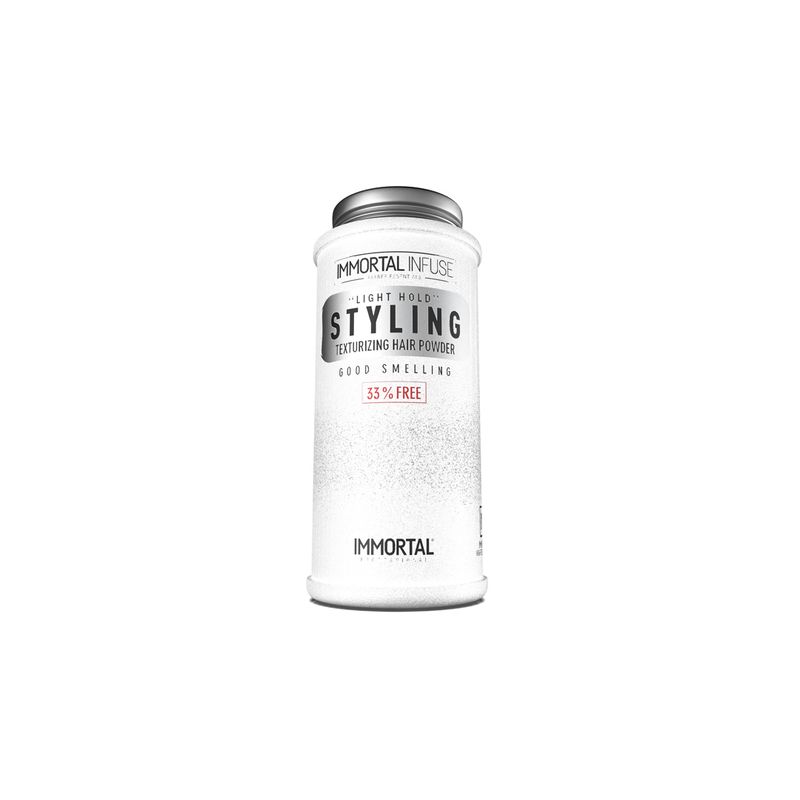 Immortal Texturizing Hair Styling and Volume Powder White 30g