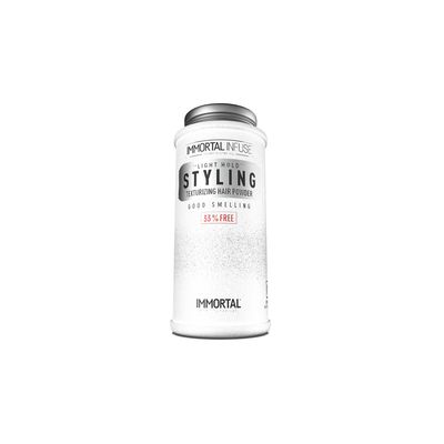 Immortal Texturizing Hair Styling and Volume Powder White 30g