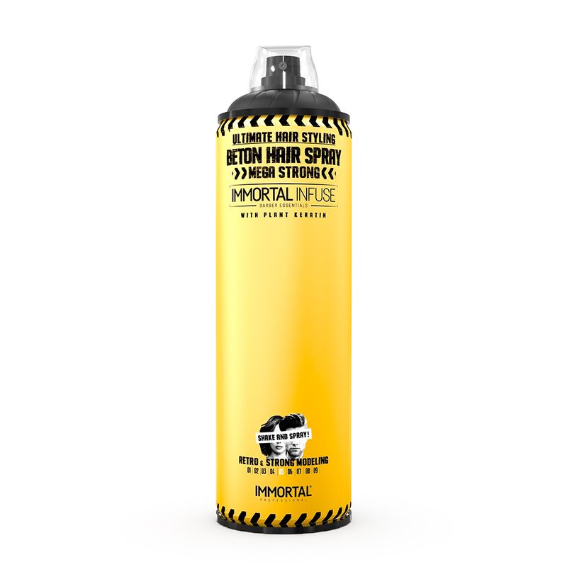 Immortal Infuse Beton Hair Spray Mega Strong 500ml