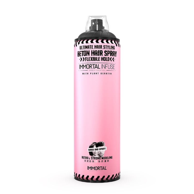 Immortal Infuse Beton Hair Spray Flexible Hold 500ml