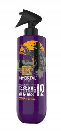Immortal Reserve Eau De Cologne Wild West 500ml