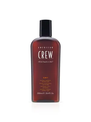 American Crew 3-in-1 Shampoo 250ml