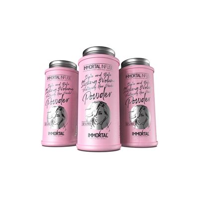 Immortal Texturizing Hair Styling and Volume Powder Pink 30g