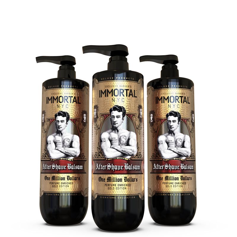Immortal One Million Dollars Aftershave Balsam 350ml