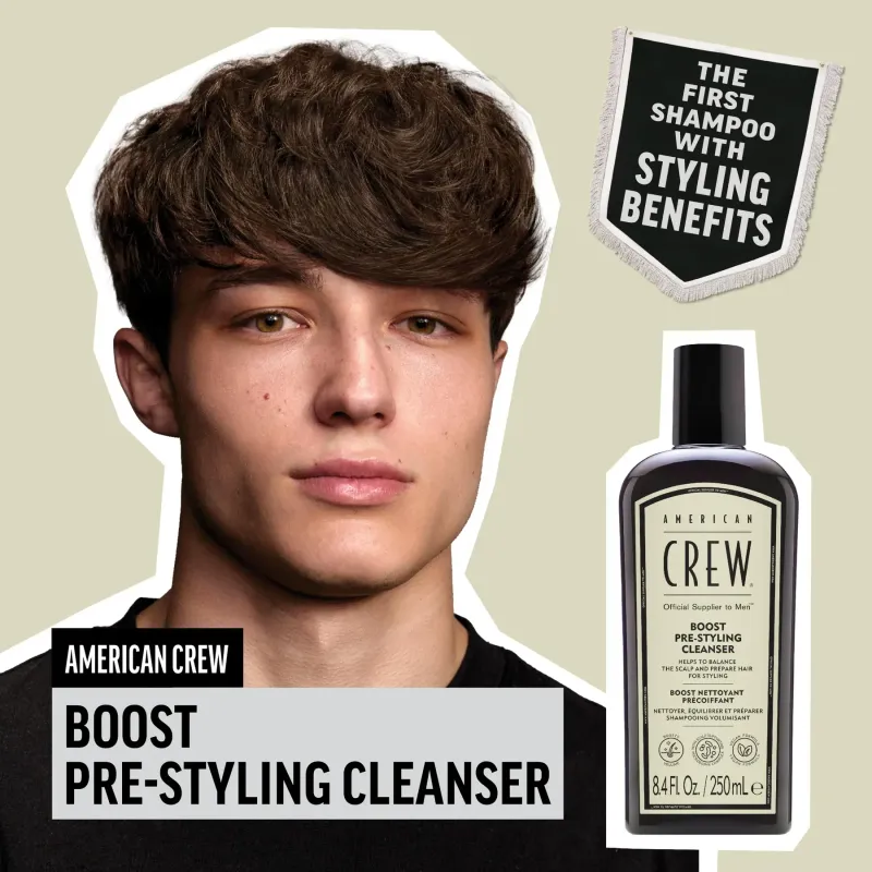 American Crew Boost Pre-Styling Shampoo 250ml