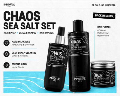 IMMORTAL CHAOS SEA SALT SET IMMORTAL CHAOS SEA SALT SET