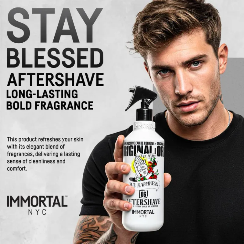 Immortal Eau De Cologne Stay Blessed 06 500ml