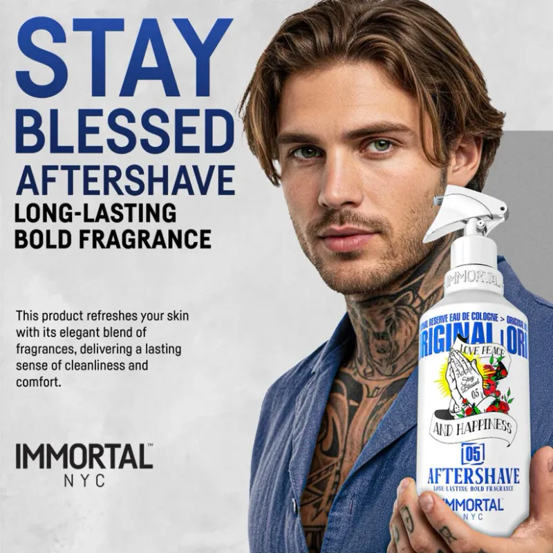 Immortal Eau De Cologne Stay Blessed 05 500ml