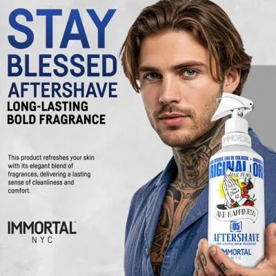 Immortal Eau De Cologne Stay Blessed 05 500ml