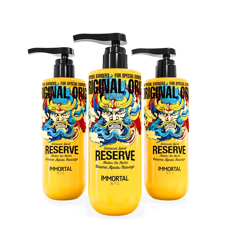 Immortal Reserve Aftershave Balsam Samurai Spirit 500ml