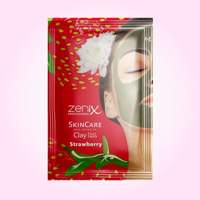 Zenix Clay Face Mask Strawberry