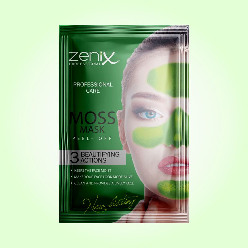 Zenix Peel Off Face Mask Moss