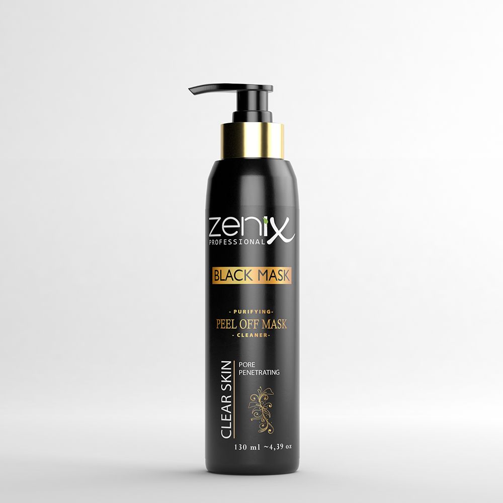 Zenix Peel Off Face Mask Black