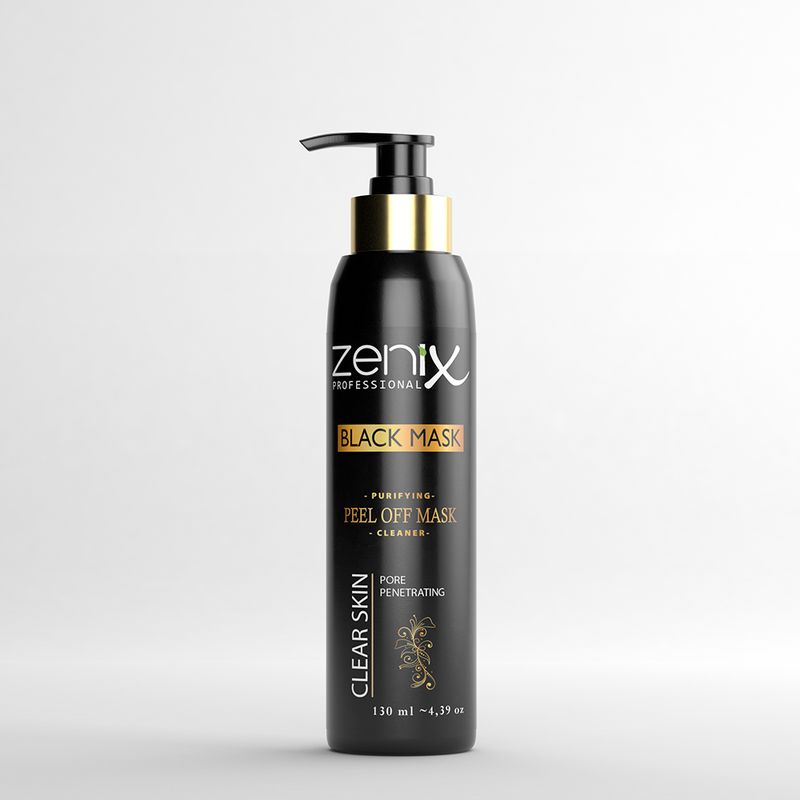 Zenix Peel Off Face Mask Black