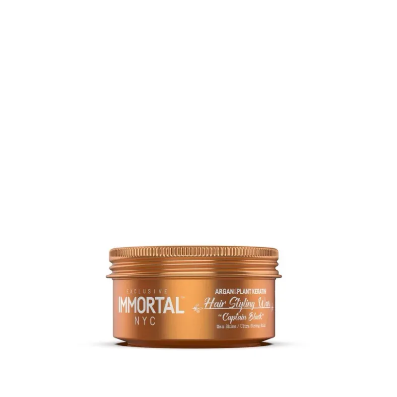 Immortal Captain Black Hair Wax 100ml