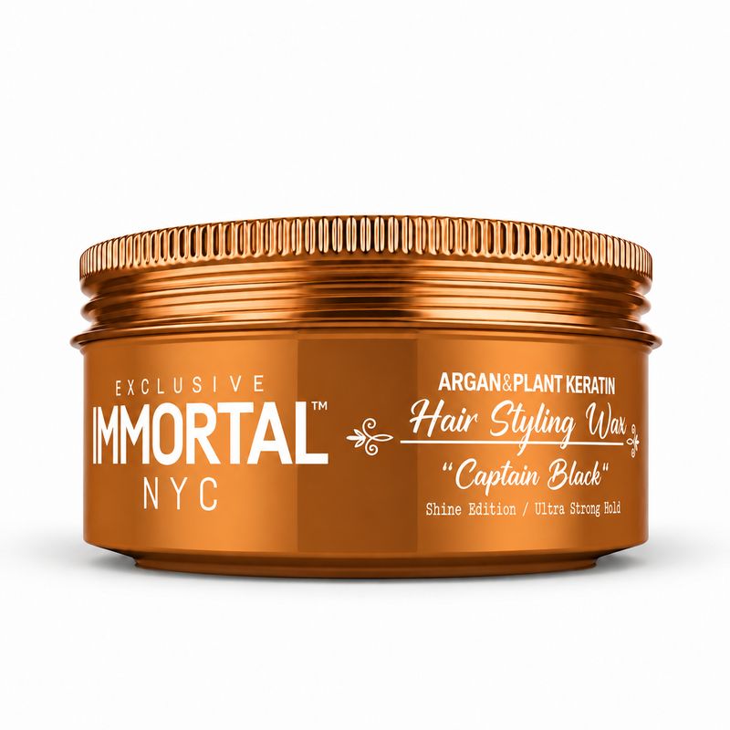 Immortal Captain Black Hair Wax 100ml