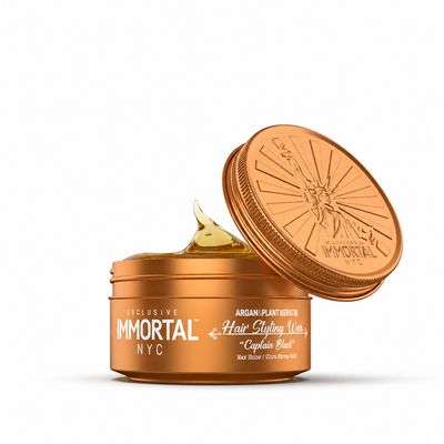 Immortal Captain Black Hair Wax 100ml